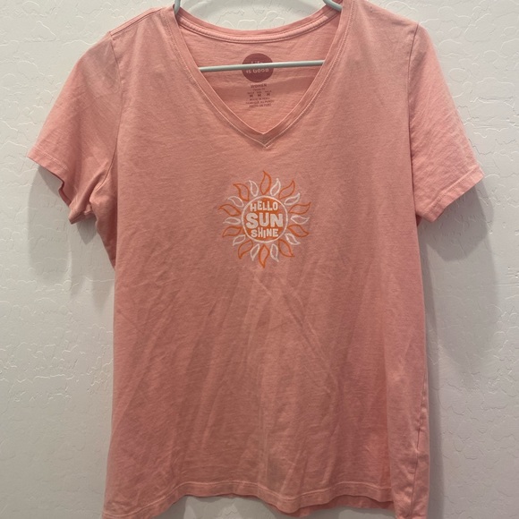 Life is Good Hello Sunshine Tee - Picture 1 of 3